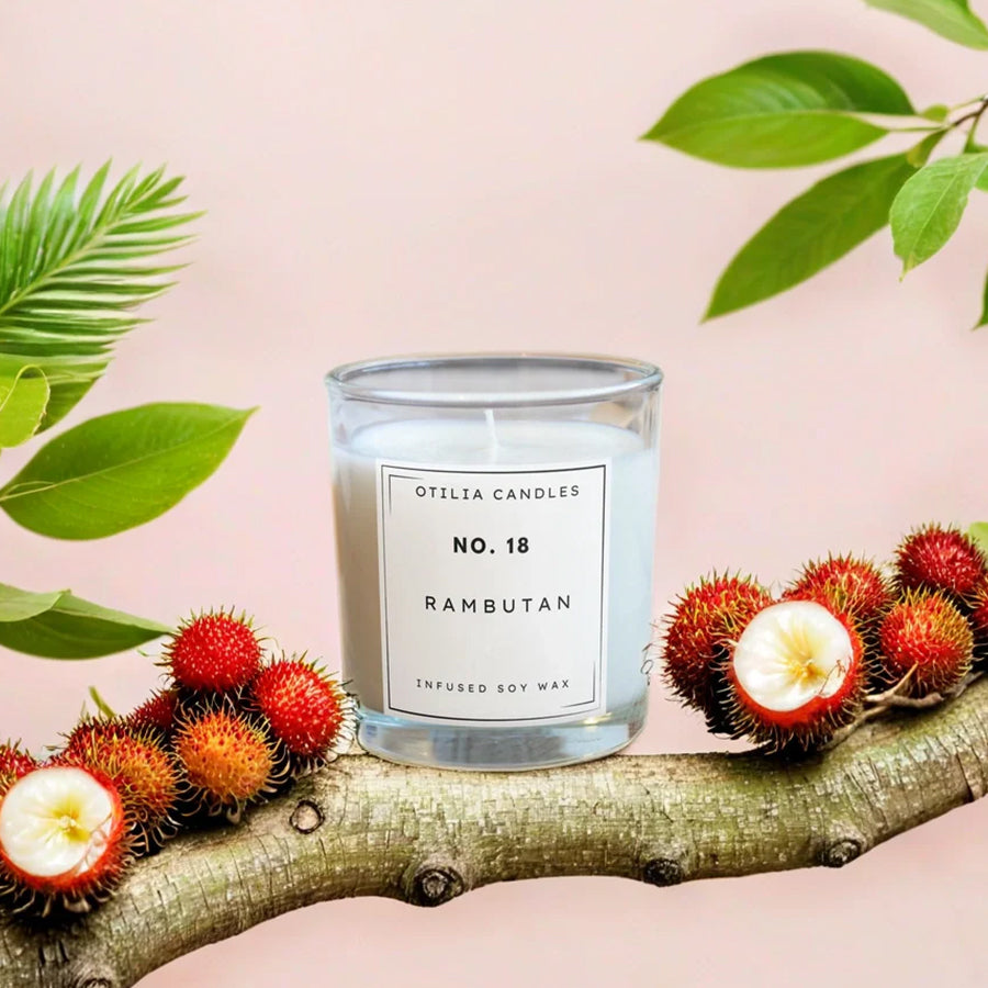 Rambutan-Candle Jar