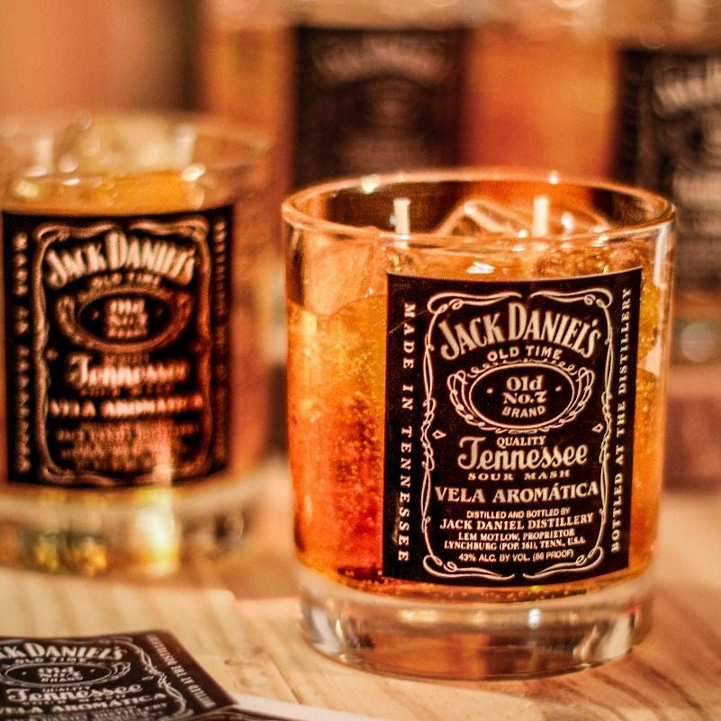 Whiskey Scented Candle : Elegance in Wax