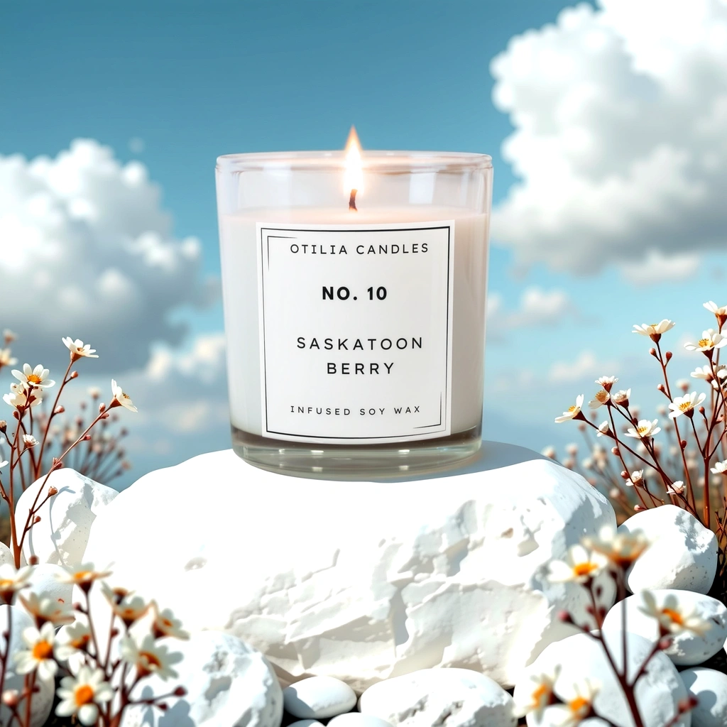 Saskatoon Berry -Candle Jar