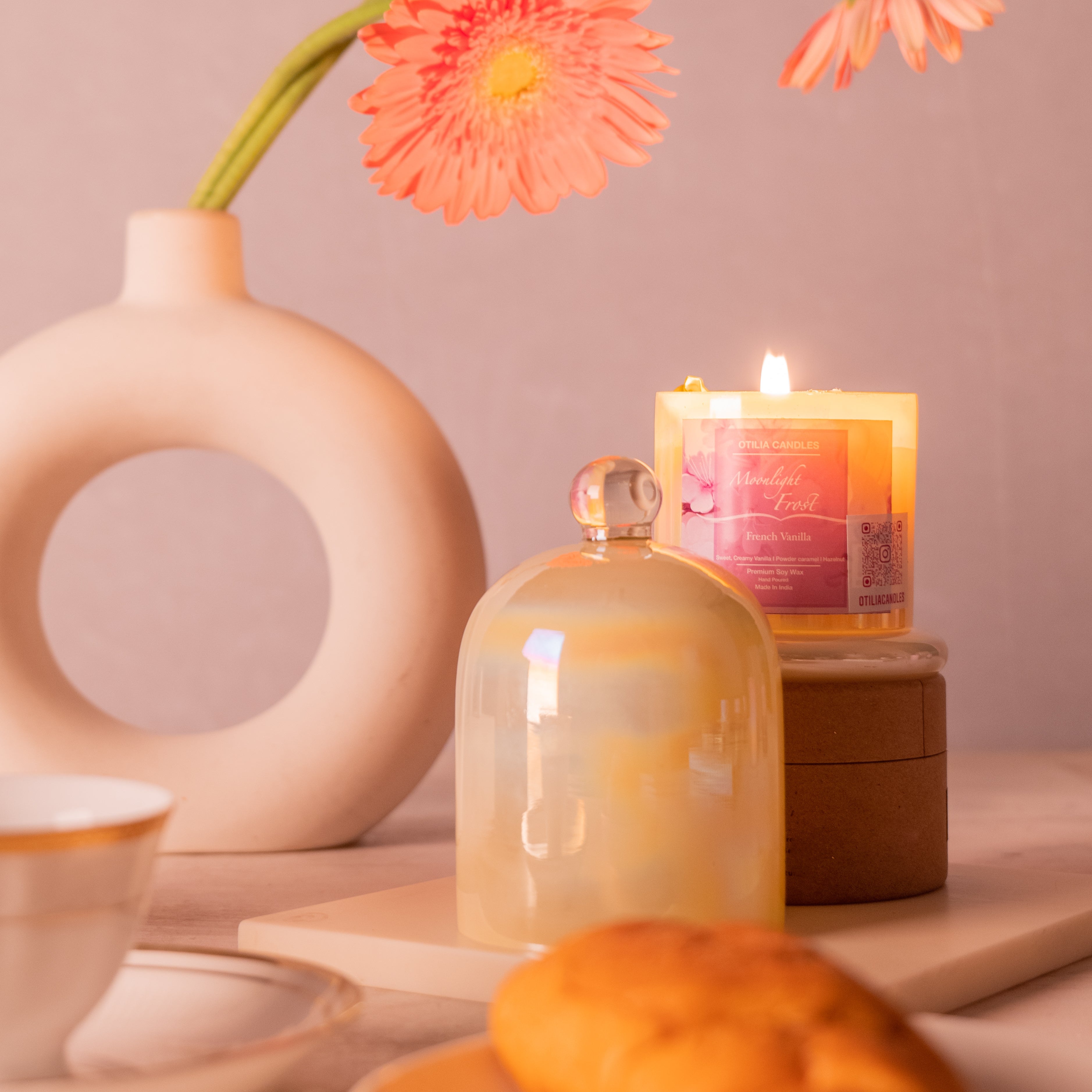 Ivory Bell Jar Scented Candle