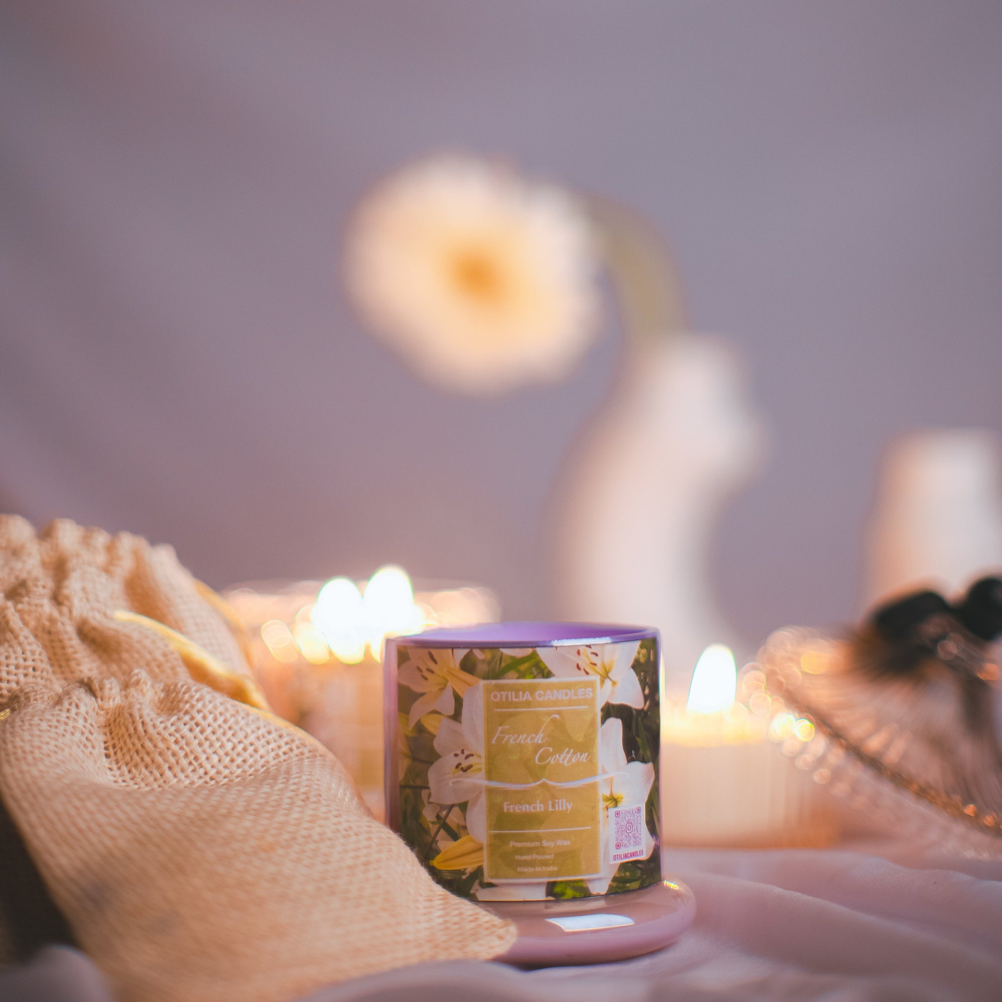 Lilac Bell Jar Scented Candle