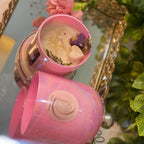 Carnation Pink Bell Jar Scented Candle