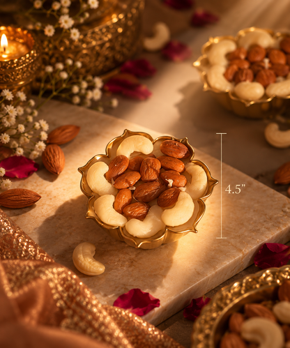 Dry Fruit Urli Candle | Diwali Gift Candles
