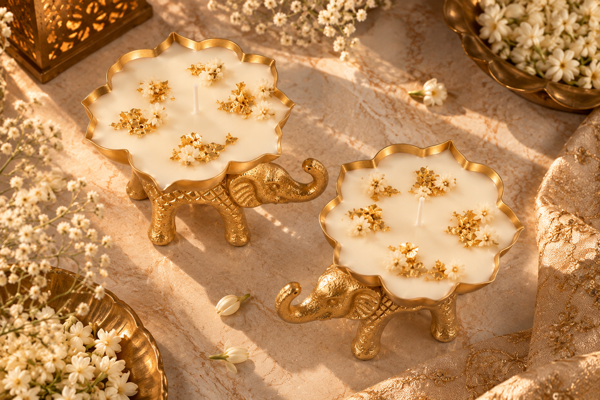 Elephant Urli Candle – A Symbol of Elegance &amp; Prosperity