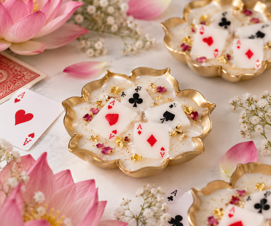 Poker Flower Urli Candle | Diwali Gifting