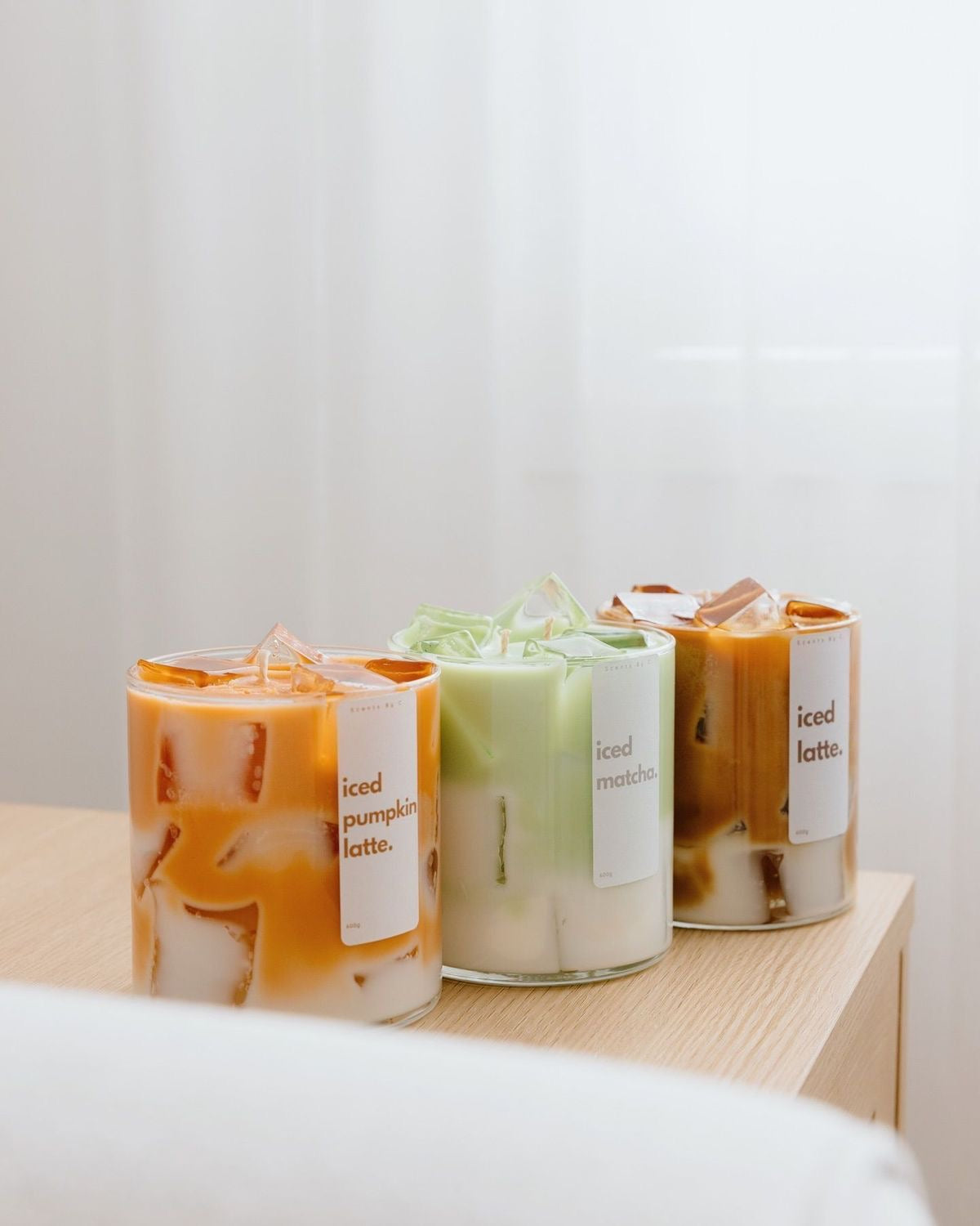 Cold Brew Coffee Candle | Iced Coffee Latte Candle