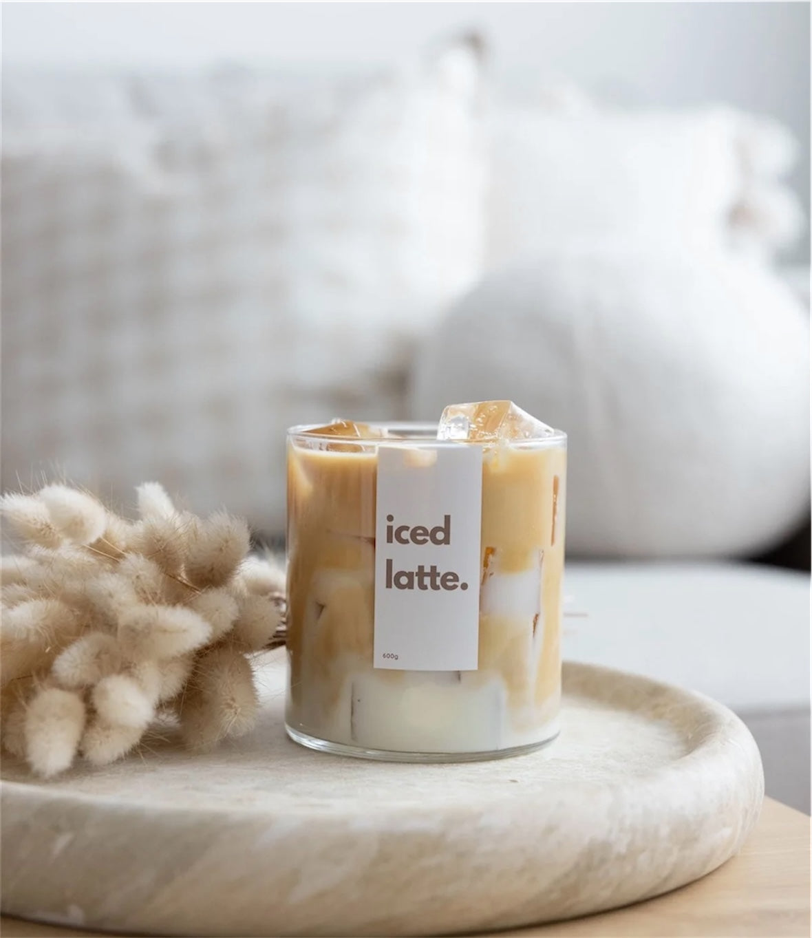 Cold Brew Coffee Candle | Iced Coffee Latte Candle
