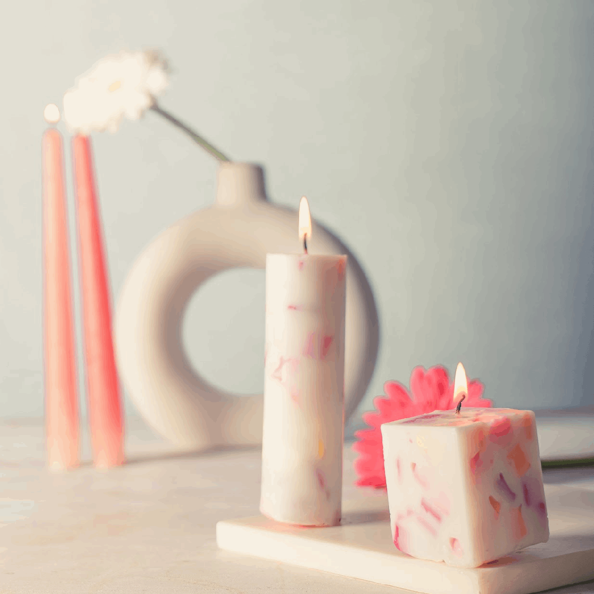 Pillar Scented Candle