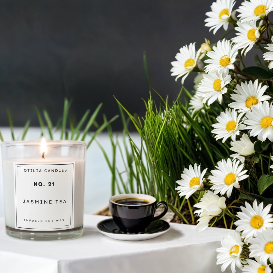 Jasmine Tea-Candle Jar