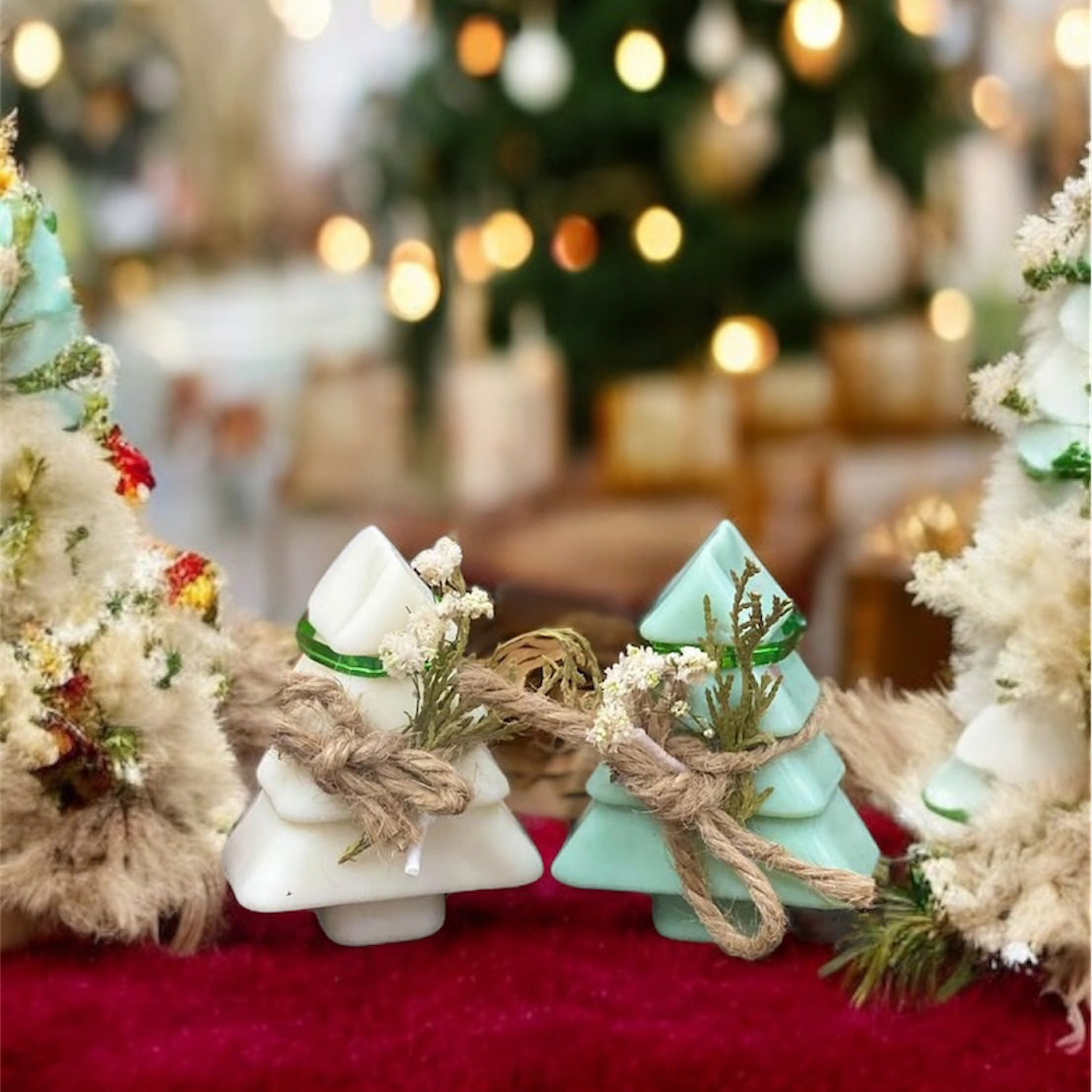 Christmas Tree Scented Candle I Set of 2.