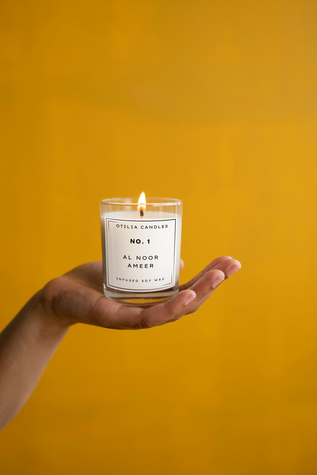 Al Noor Ameer -Candle Jar