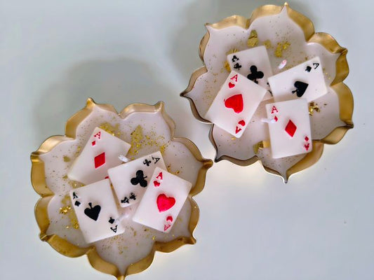 Poker Flower Urli Candle | Diwali Gifting