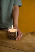 DAMN! IT'S EARLY-A Coffee Scented candle