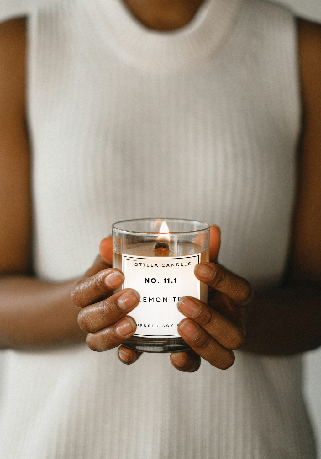 Lemon Tea -Candle Jar